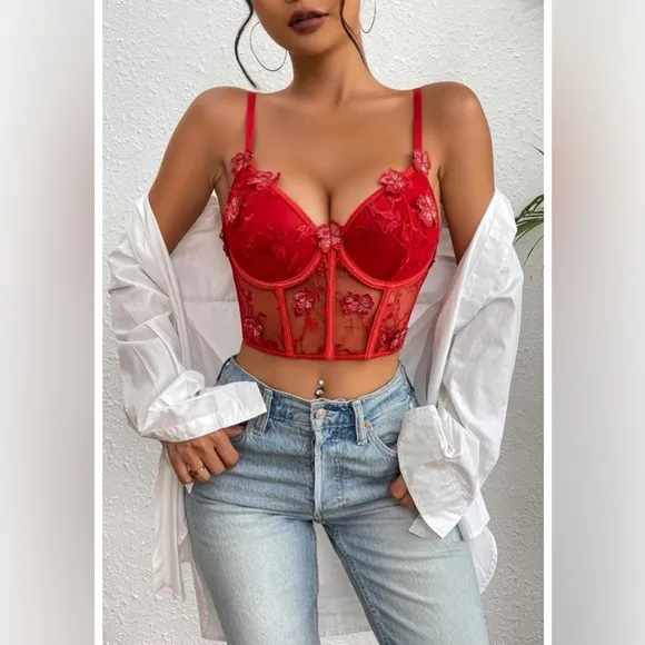 054 Women Underwire Lingerie Set