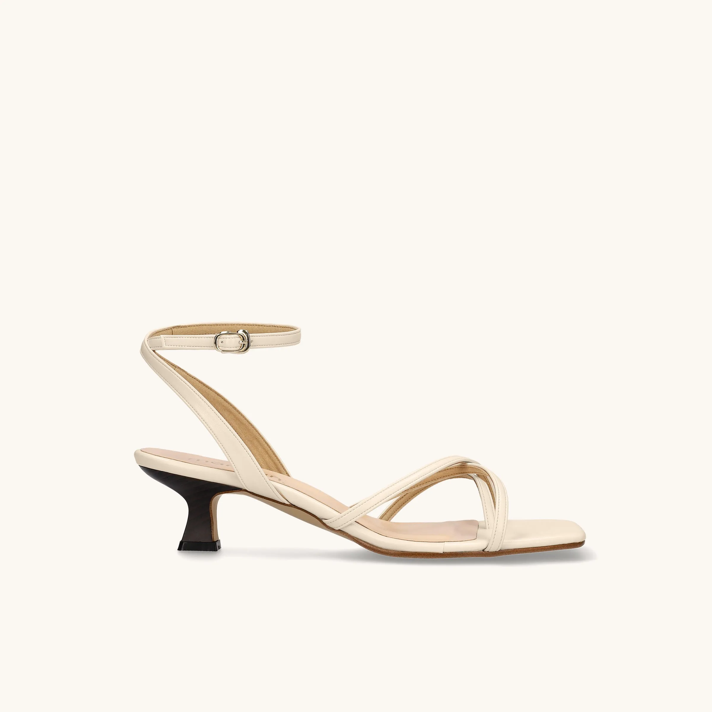 15% OFF: Multiple Strap Thong Sandals (m50001) Ivory