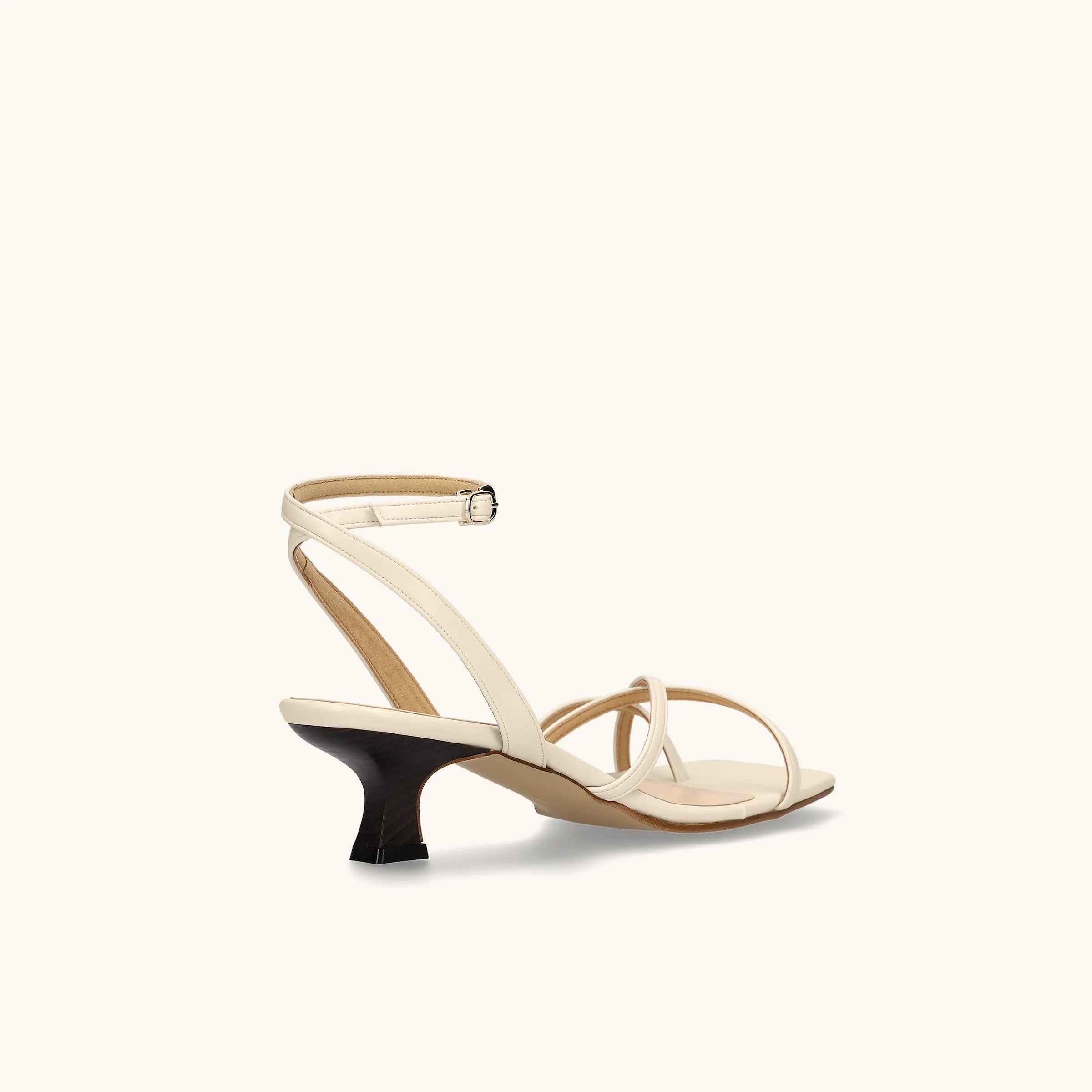 15% OFF: Multiple Strap Thong Sandals (m50001) Ivory