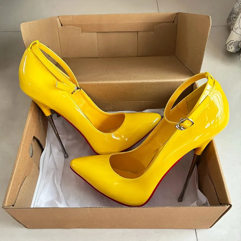 16cm Metal High Heels Stilettos Sexy Women Pumps