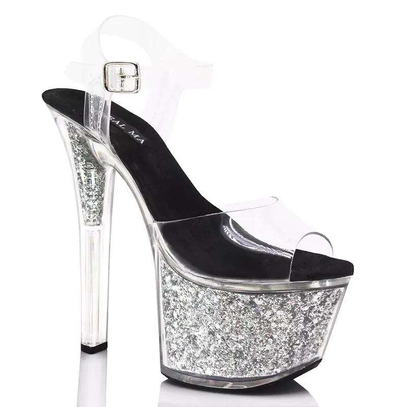 17CM/7inches PVC Upper Fashion Sexy Exotic High Heel