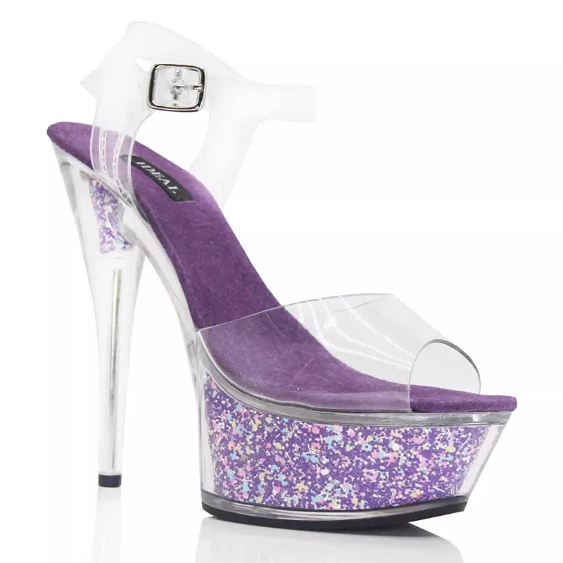 17CM/7inches PVC Upper Fashion Sexy Exotic High Heel