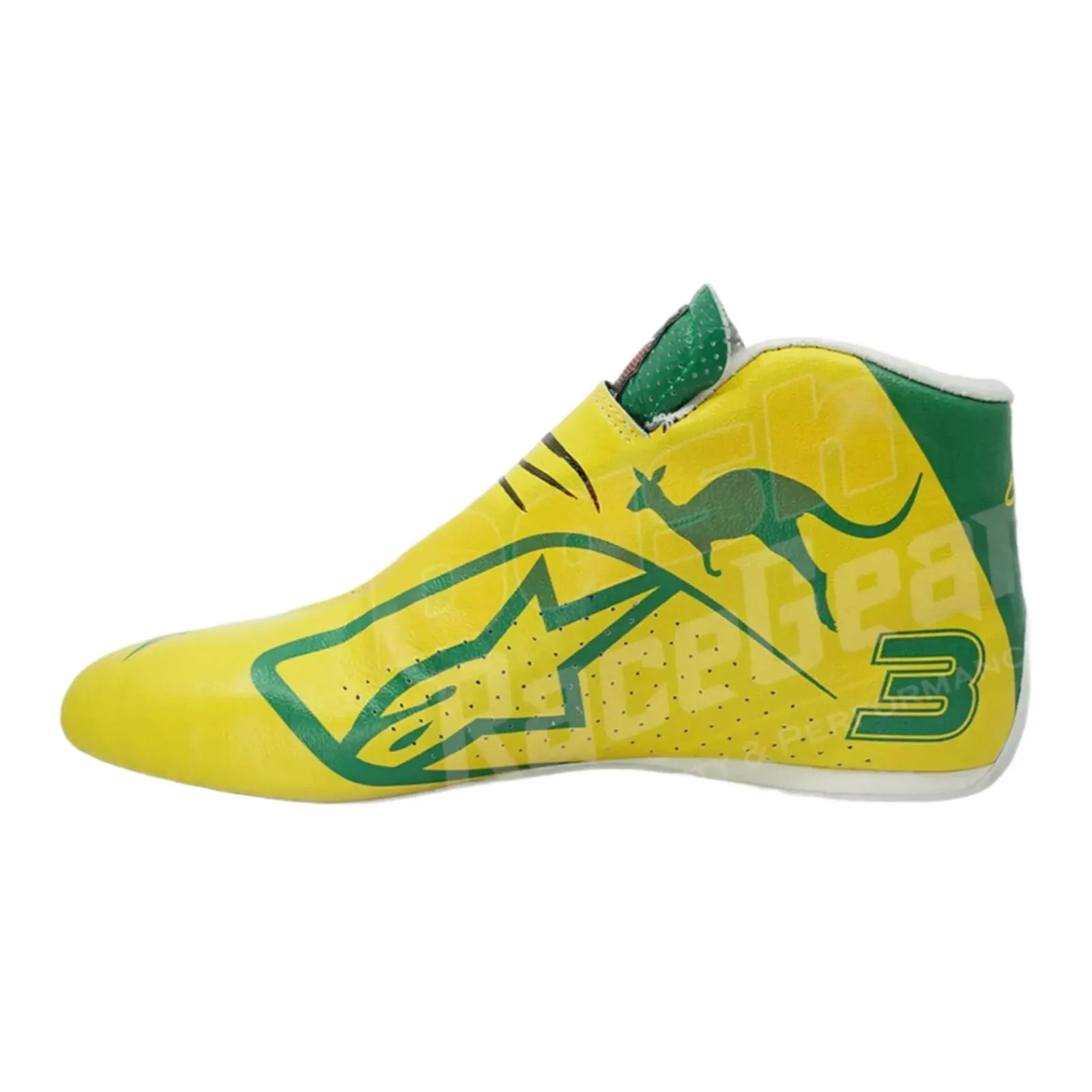 2019 DANIEL RICCIARDO RENAULT F1 RACE BOOTS - AUSTRALIAN GRAND PRIX
