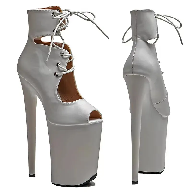 23CM/9inches Matte PU upper Sexy Fashion trends High Heels