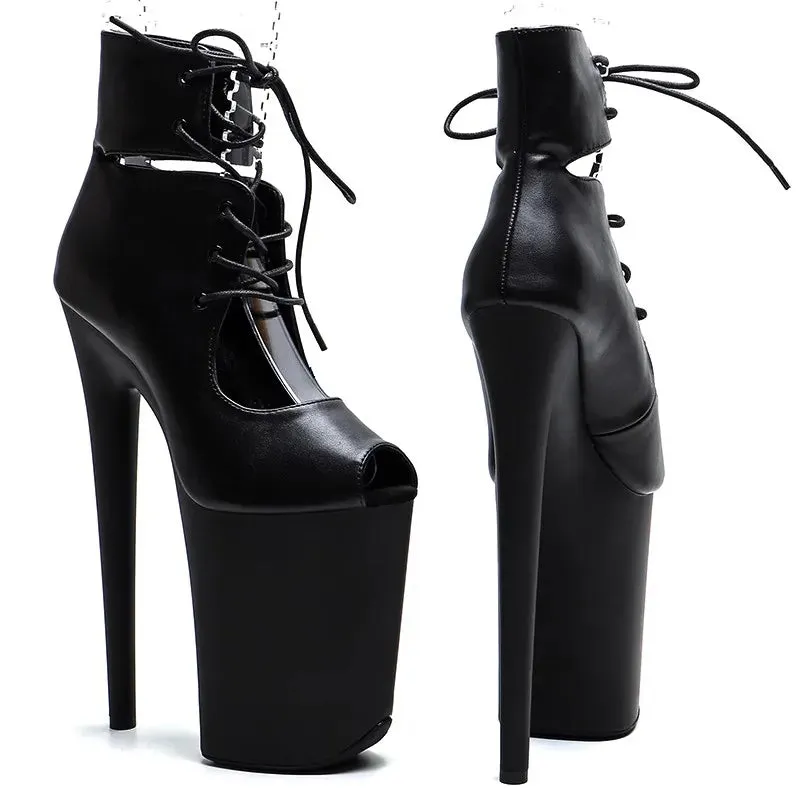 23CM/9inches Matte PU upper Sexy Fashion trends High Heels