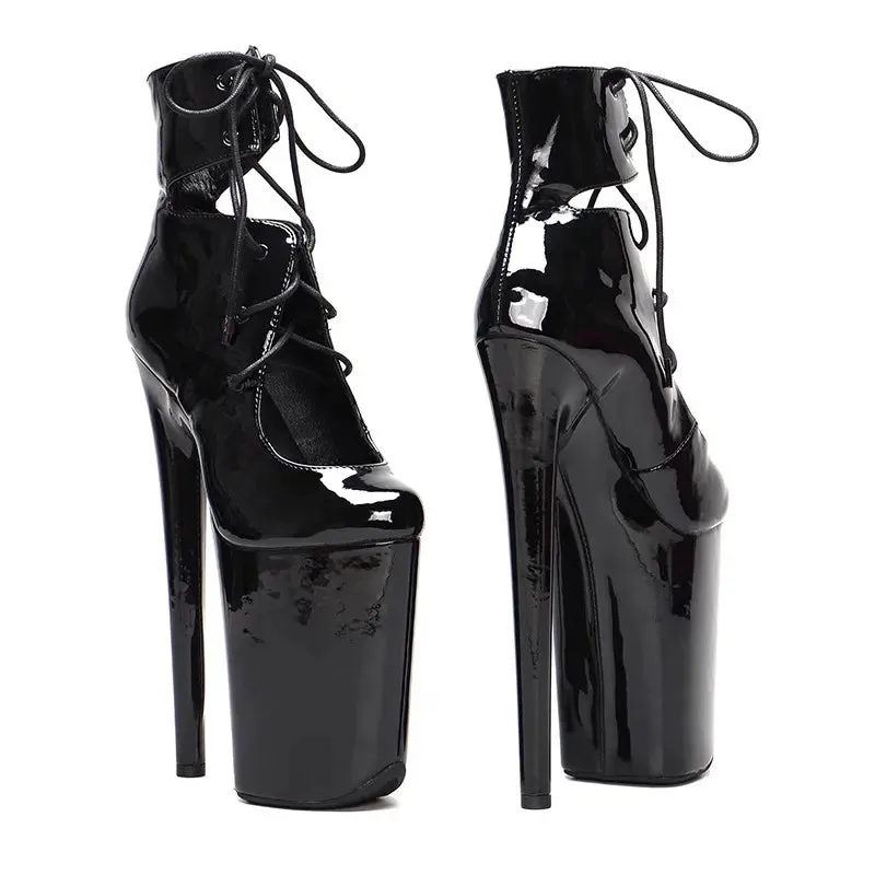 23CM/9inches Matte PU upper Sexy Fashion trends High Heels