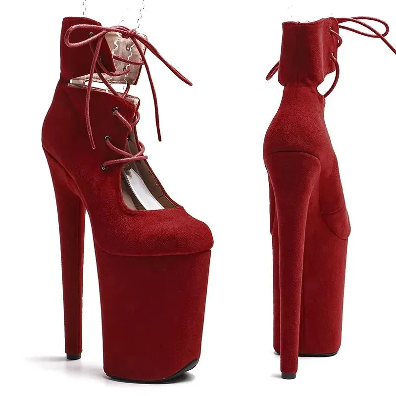 23CM/9inches Matte PU upper Sexy Fashion trends High Heels