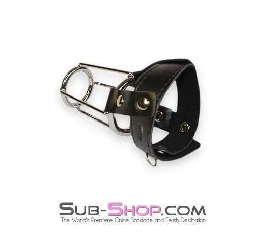 3794A      Hard Time Locking Chastity Cock Cage