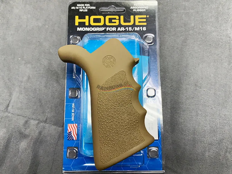 50% off - Hogue Tail Mono Grip For AR15 / M16 / M4 Series (Tan)