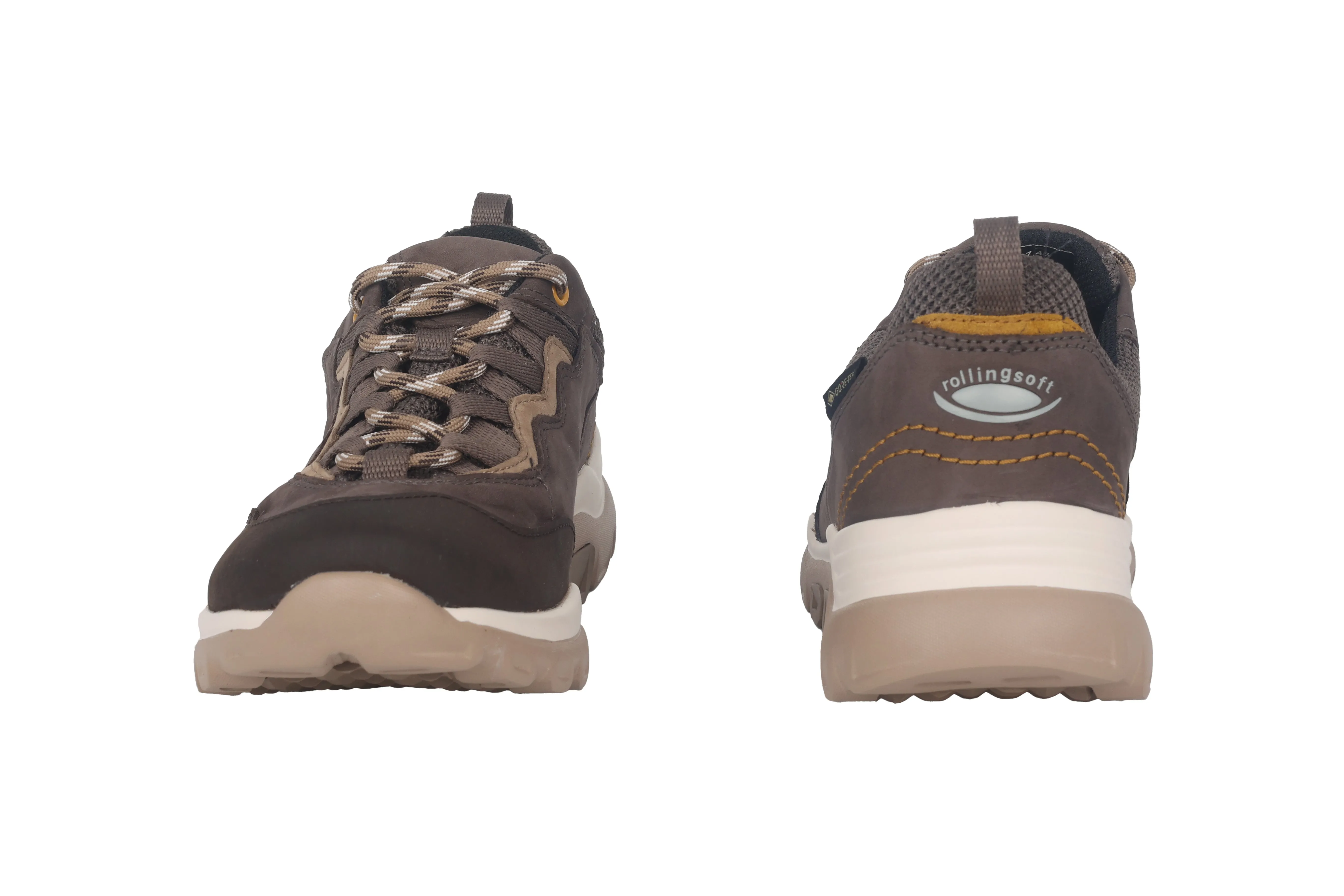 '96.927.45' women's waterproof walking rolling sneaker - Brown