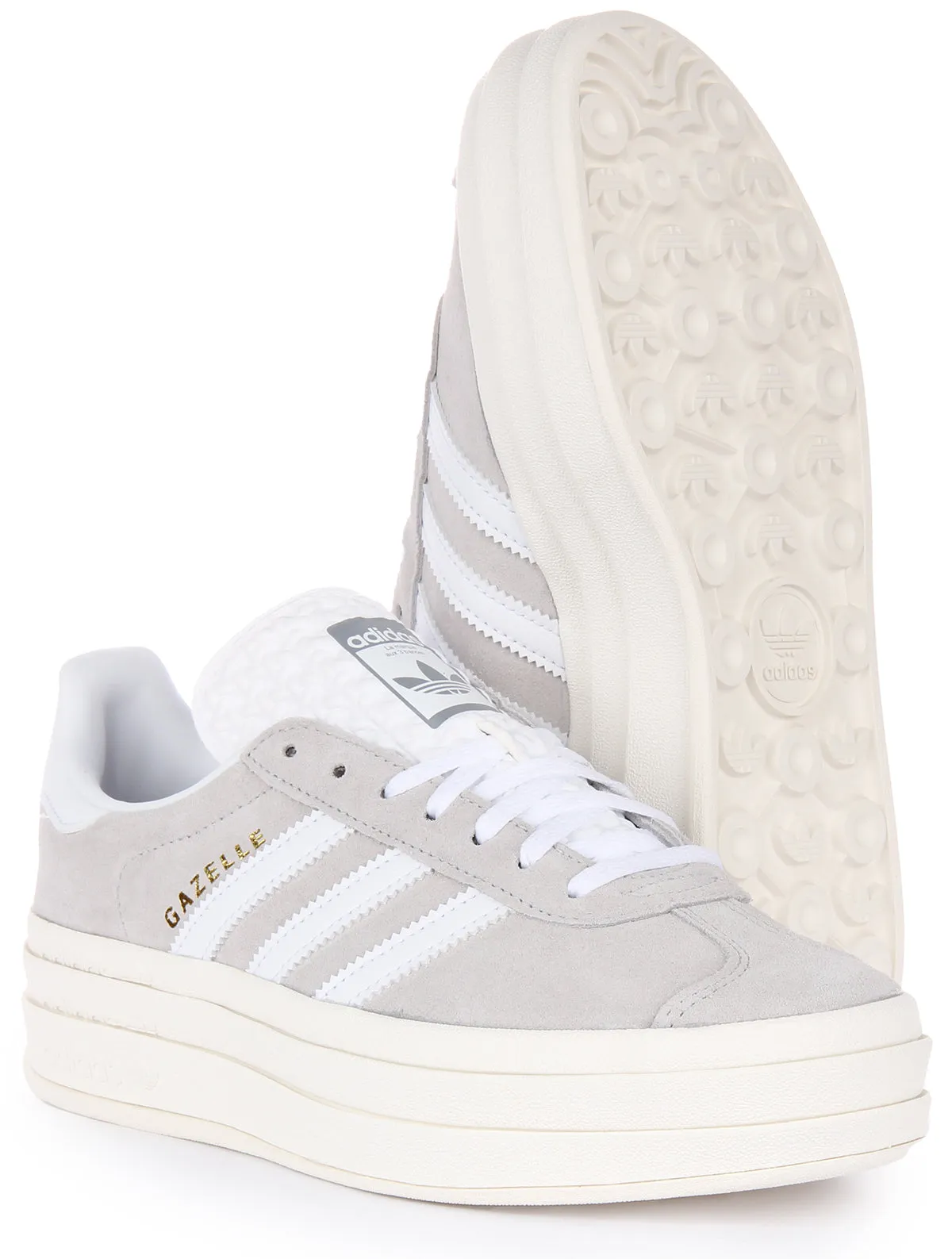 Adidas Gazelle Bold W In Off White For Women