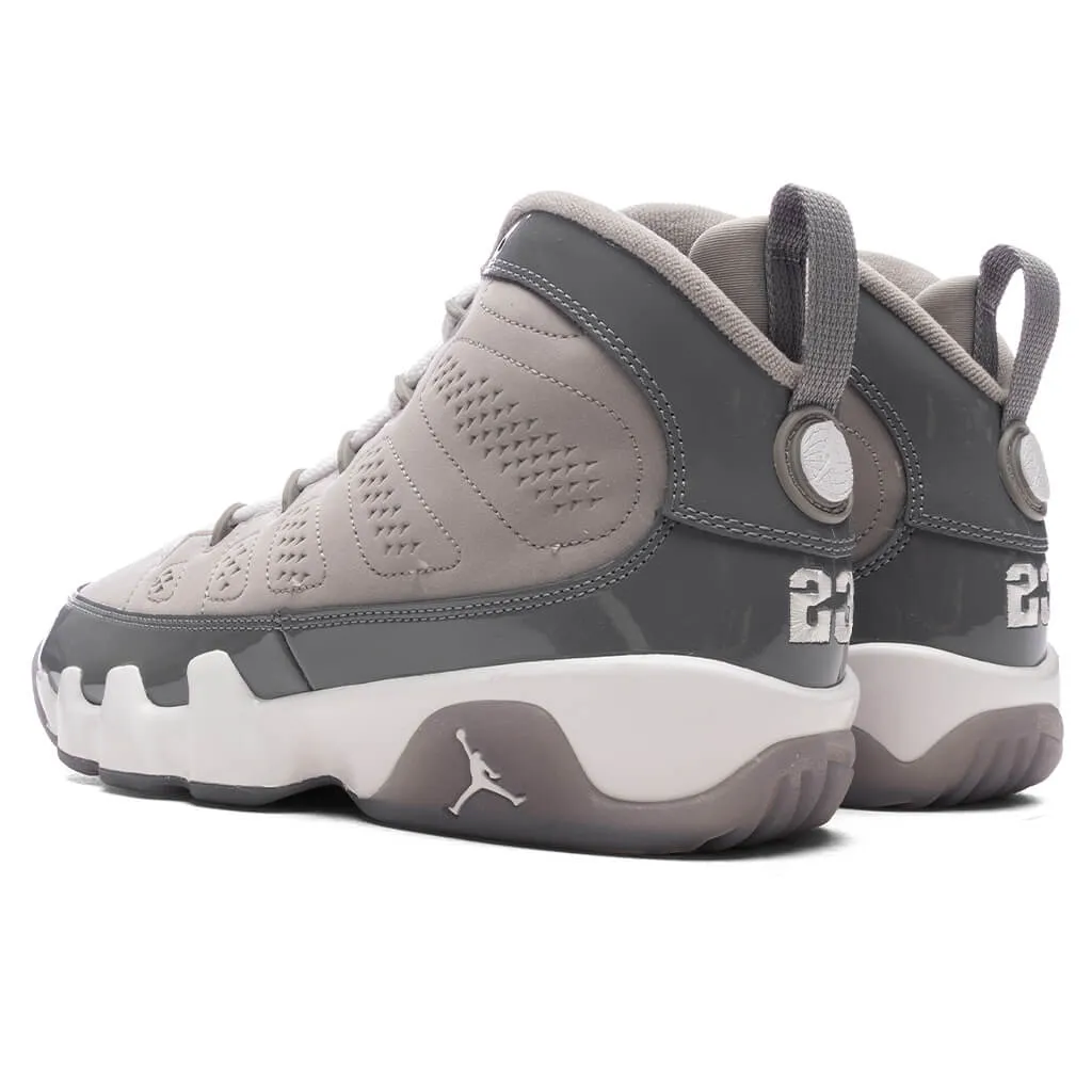 Air Jordan 9 Retro 'Cool Grey' (GS) - Medium Grey/Cool Grey/White