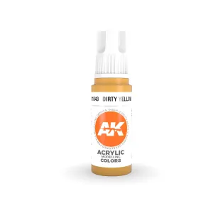 AK Interactive 3Gen Acrylics - Dirty Yellow 17ml