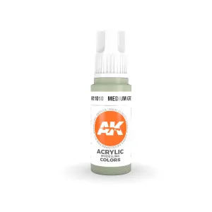 AK Interactive 3Gen Acrylics - Medium Grey 17ml