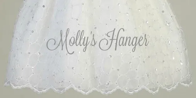 Alexis Embroidered Organza Baptism Gown