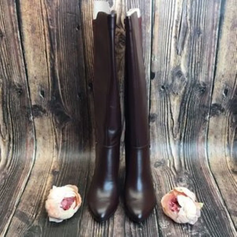 Alfani Berry Manmade Material Boots 6.5M