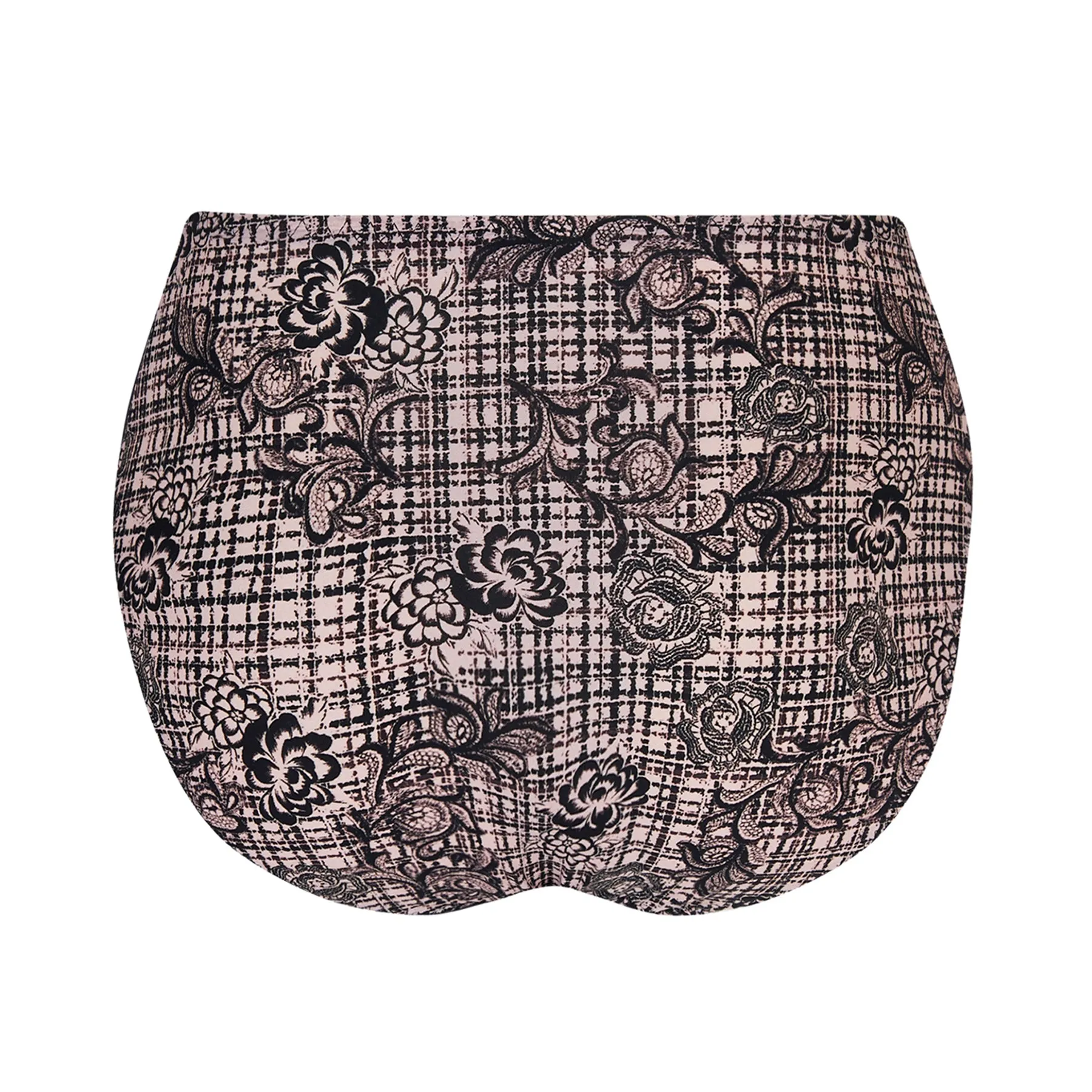 Antigel Tartan Glam High Waist Full Brief