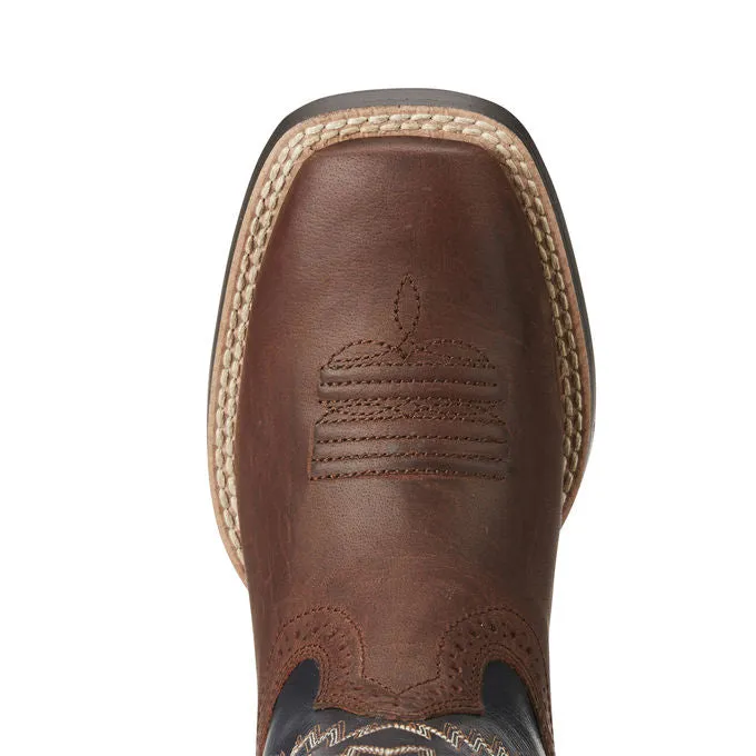 Ariat Kids Tycoon Boot - Brazen Brown/Arizona Sky