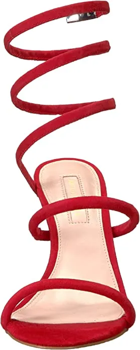 Avec Les Filles Women's JOIA Heeled Sandal, Rouge, 6.5 Medium US