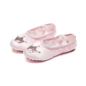 Baby child satin ballet shoes