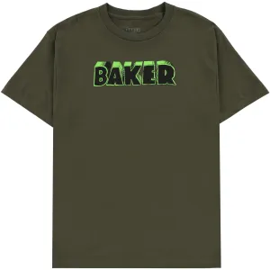 Baker Bold Tee - Military Green