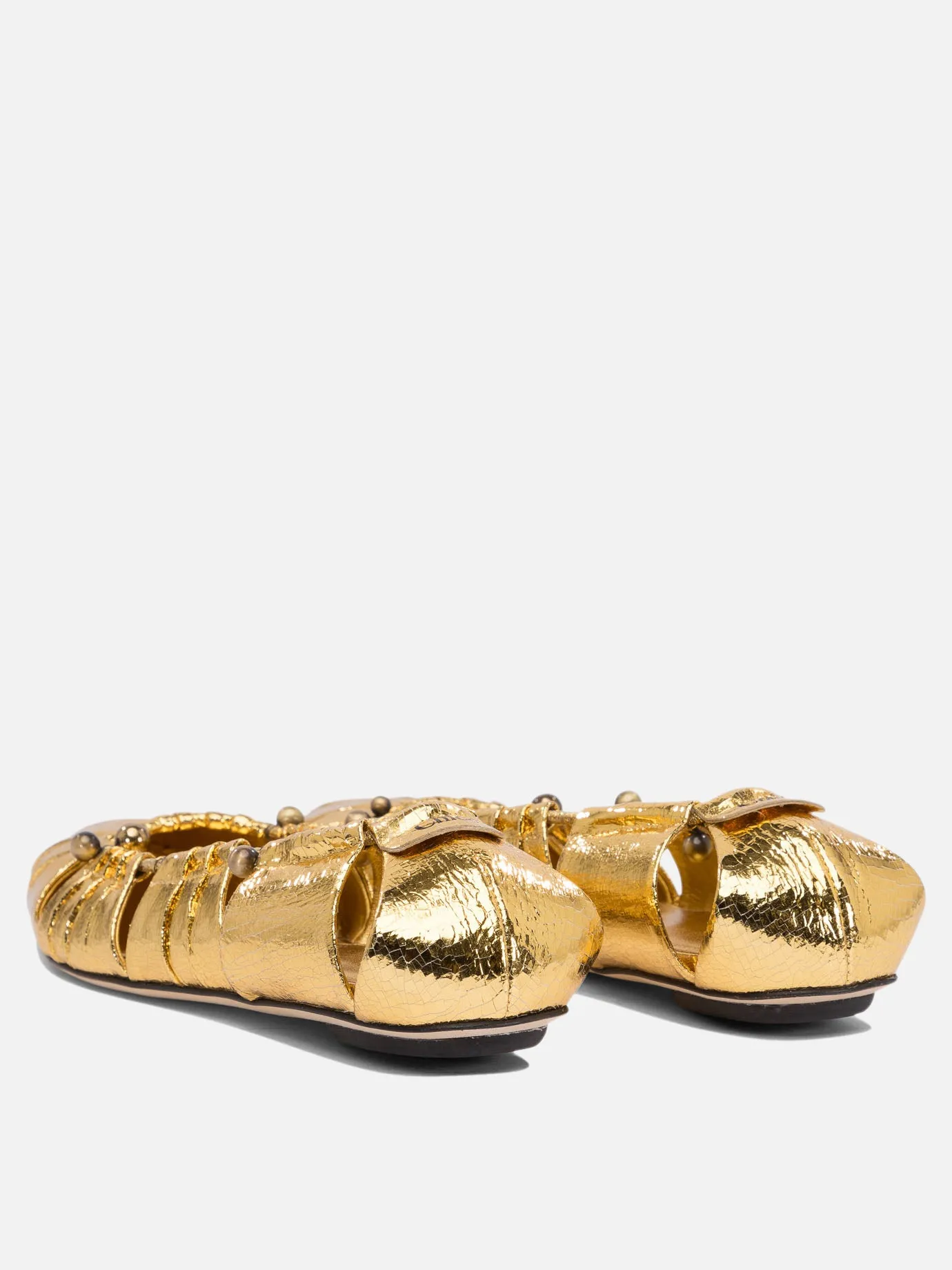 Ballet flats cut-out details