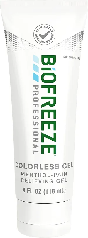 Biofreeze Professional Pain Relief Gel, 4 oz Tube