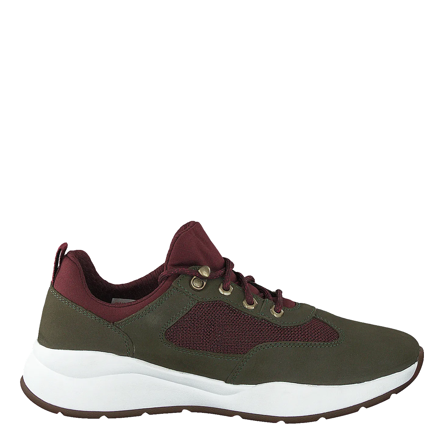 Boroughs Low Sneaker Hkr Dark Green Nubuck