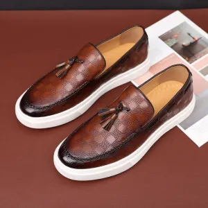 British Korean Tassel Sneakers- Versatile Men Sneakers, Casual