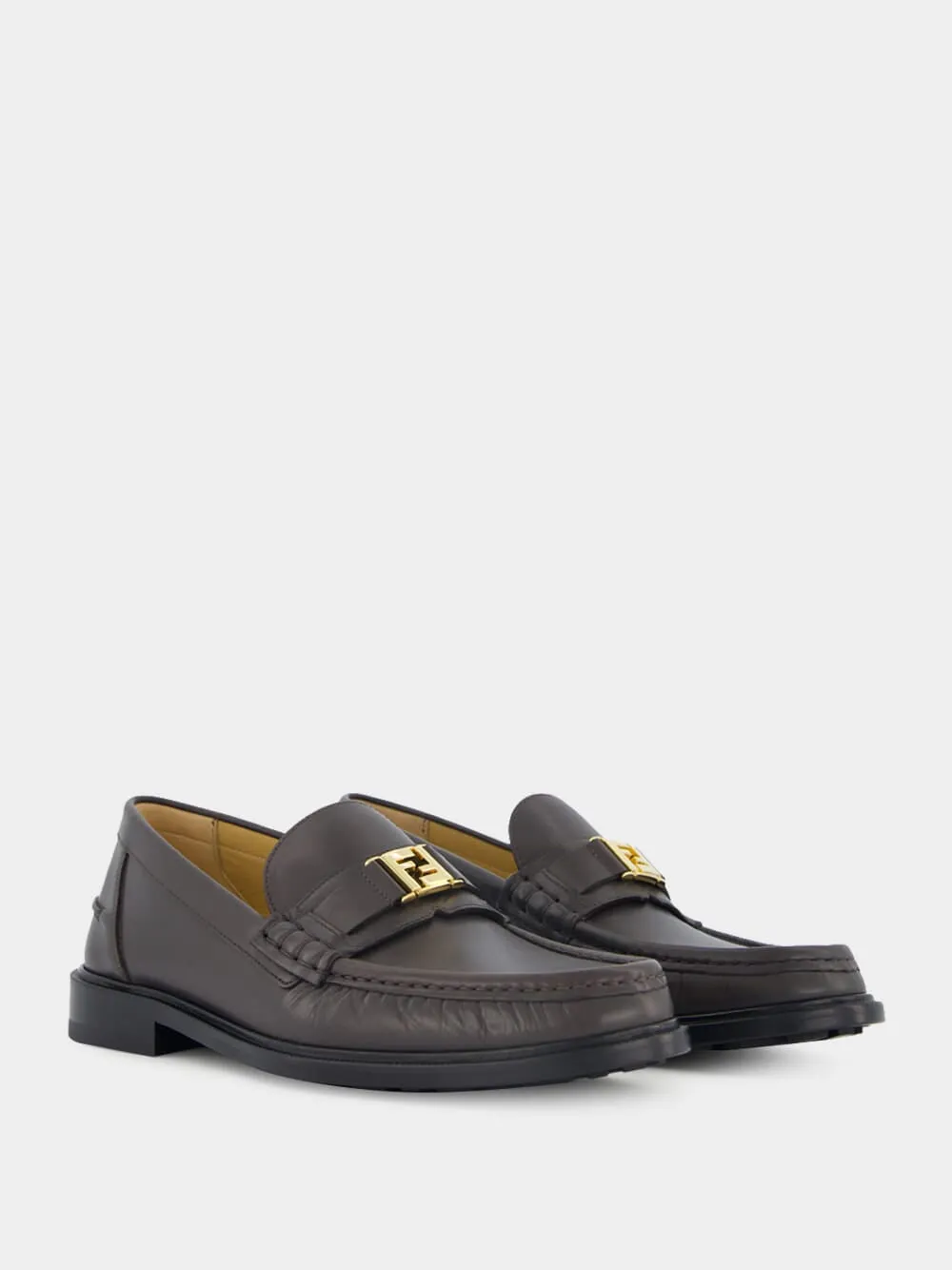 Brown Leather Loafers