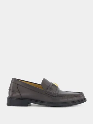 Brown Leather Loafers