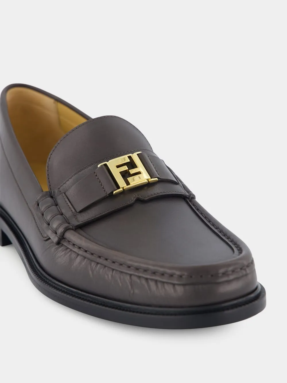 Brown Leather Loafers