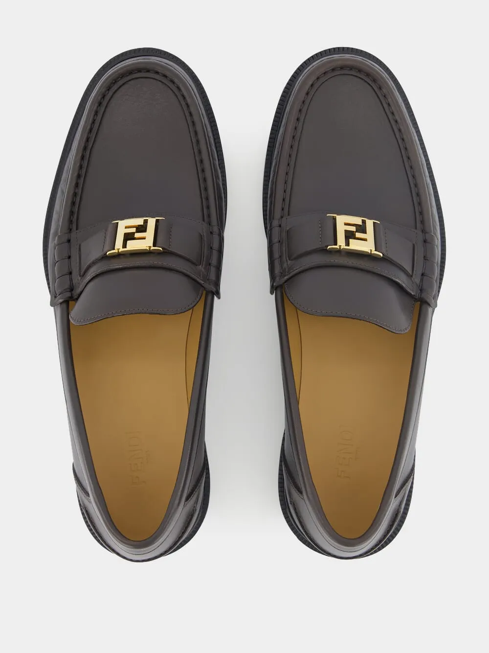 Brown Leather Loafers
