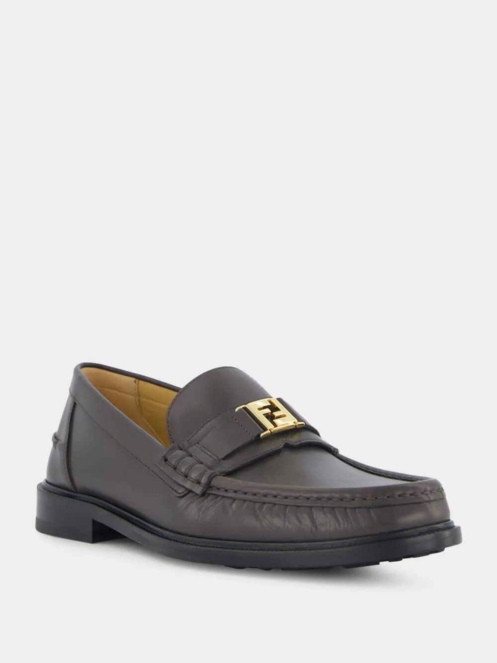Brown Leather Loafers