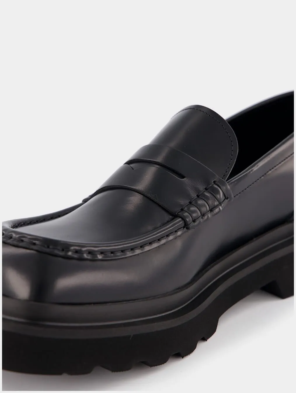 Brushed Calfskin Loafers