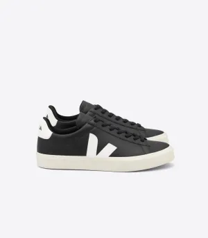 CAMPO LEATHER SNEAKERS (BLACK) - VEJA