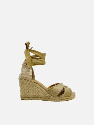 CASTANER Espadrille Beige Wedges 39