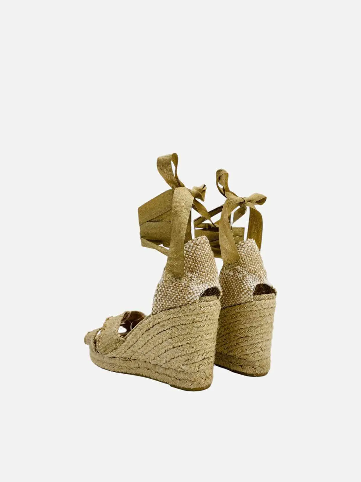 CASTANER Espadrille Beige Wedges 39