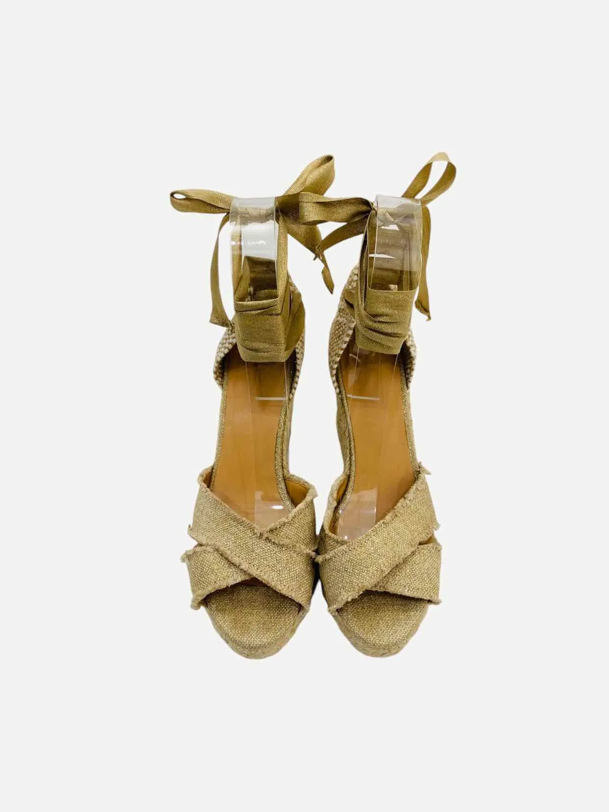 CASTANER Espadrille Beige Wedges 39