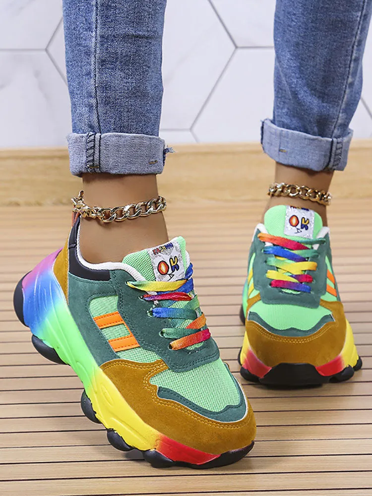 Casual Lace-up Sneakers