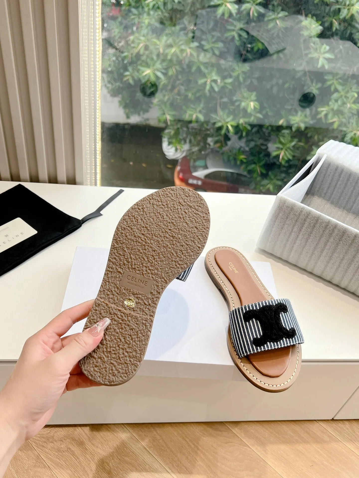 CE new spring and summer slippers