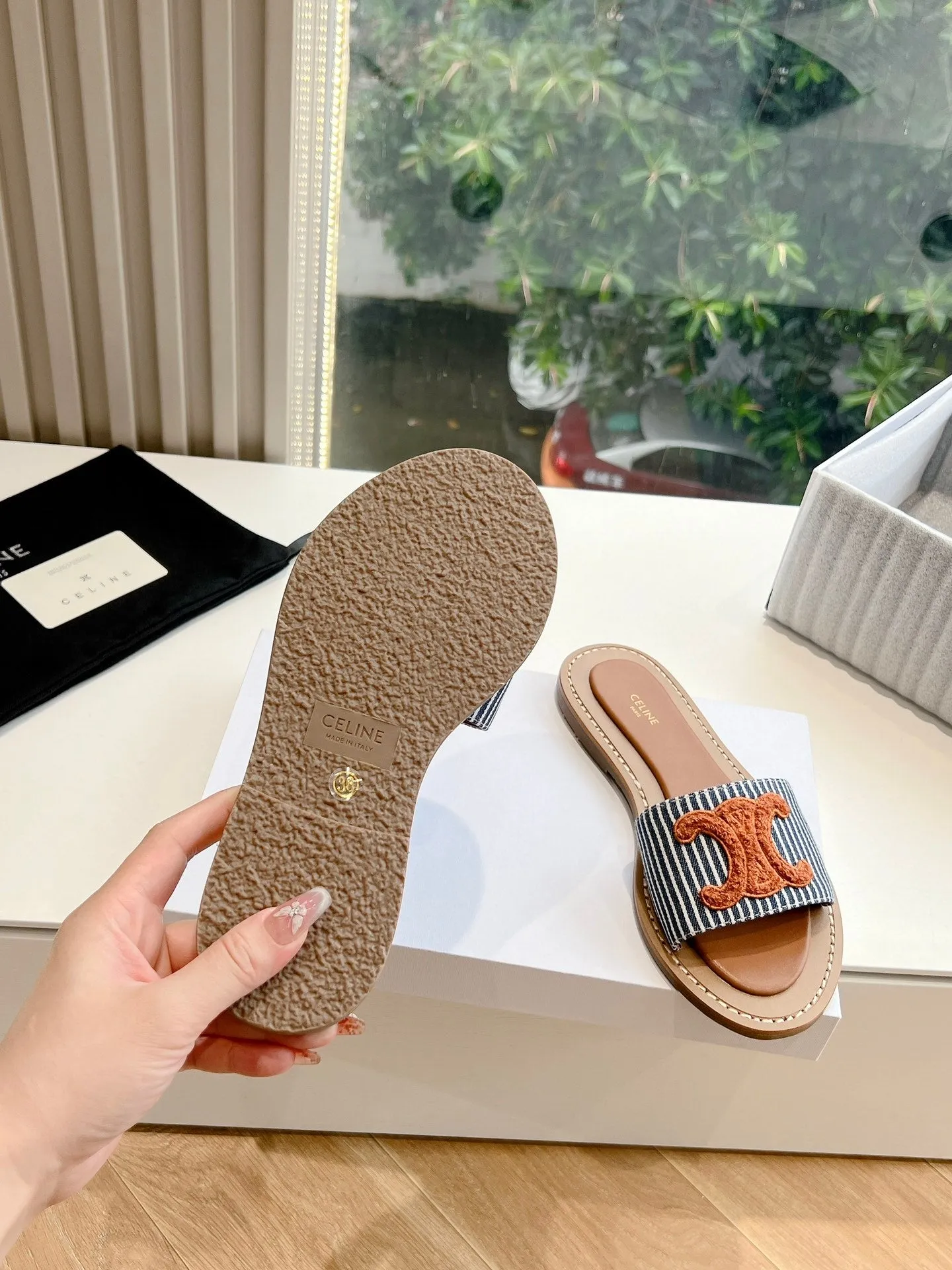 CE new spring and summer slippers