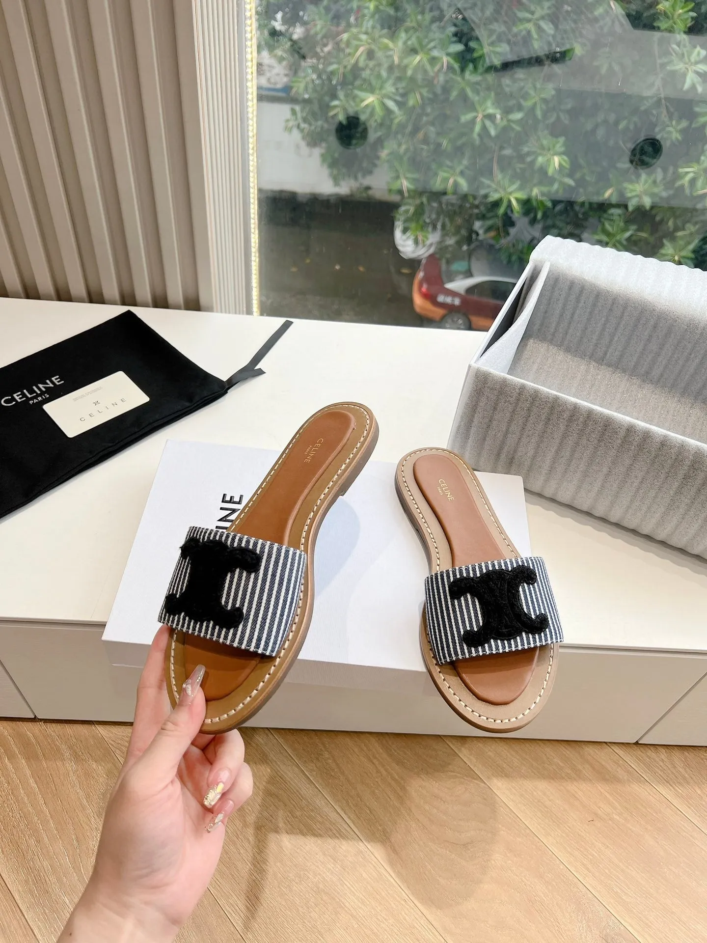 CE new spring and summer slippers