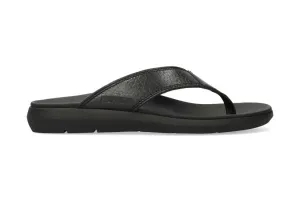 'Charly' men's slide toe sandal - black