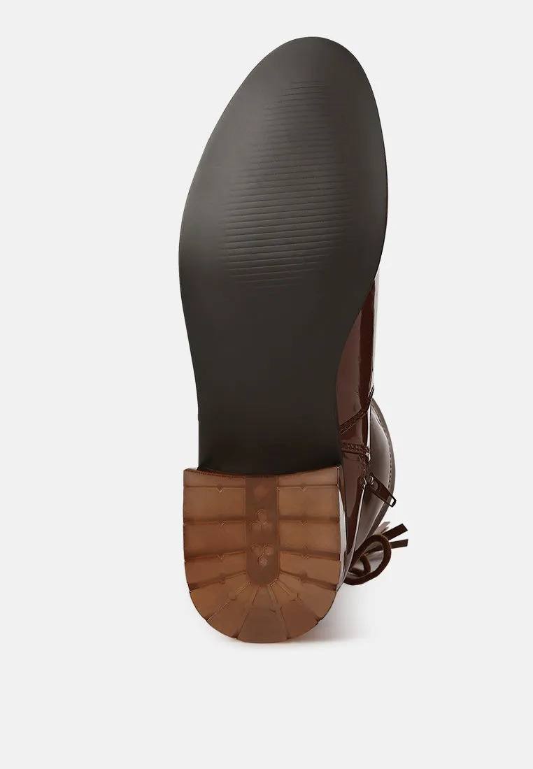 Cheer Leader Tassels Detail Ankle Boots By Ruw