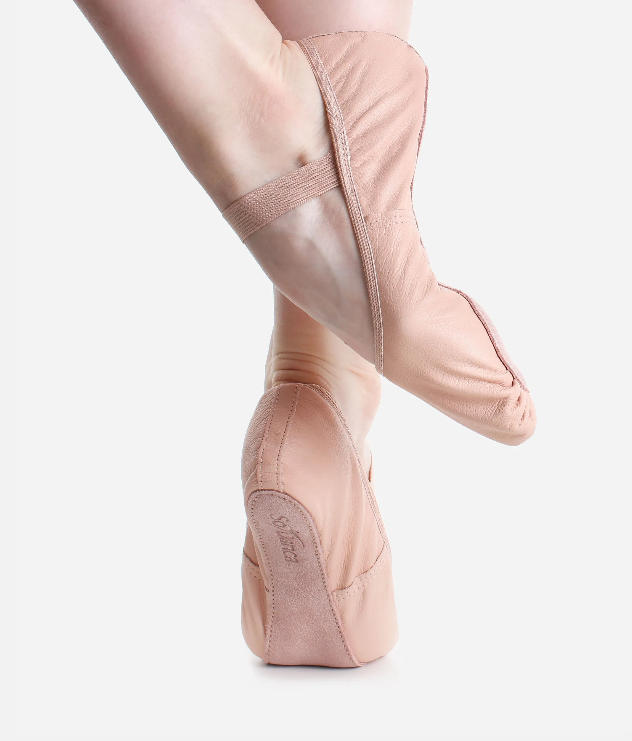 Children Full Sole Premium Leather Ballet Shoes - SD69
