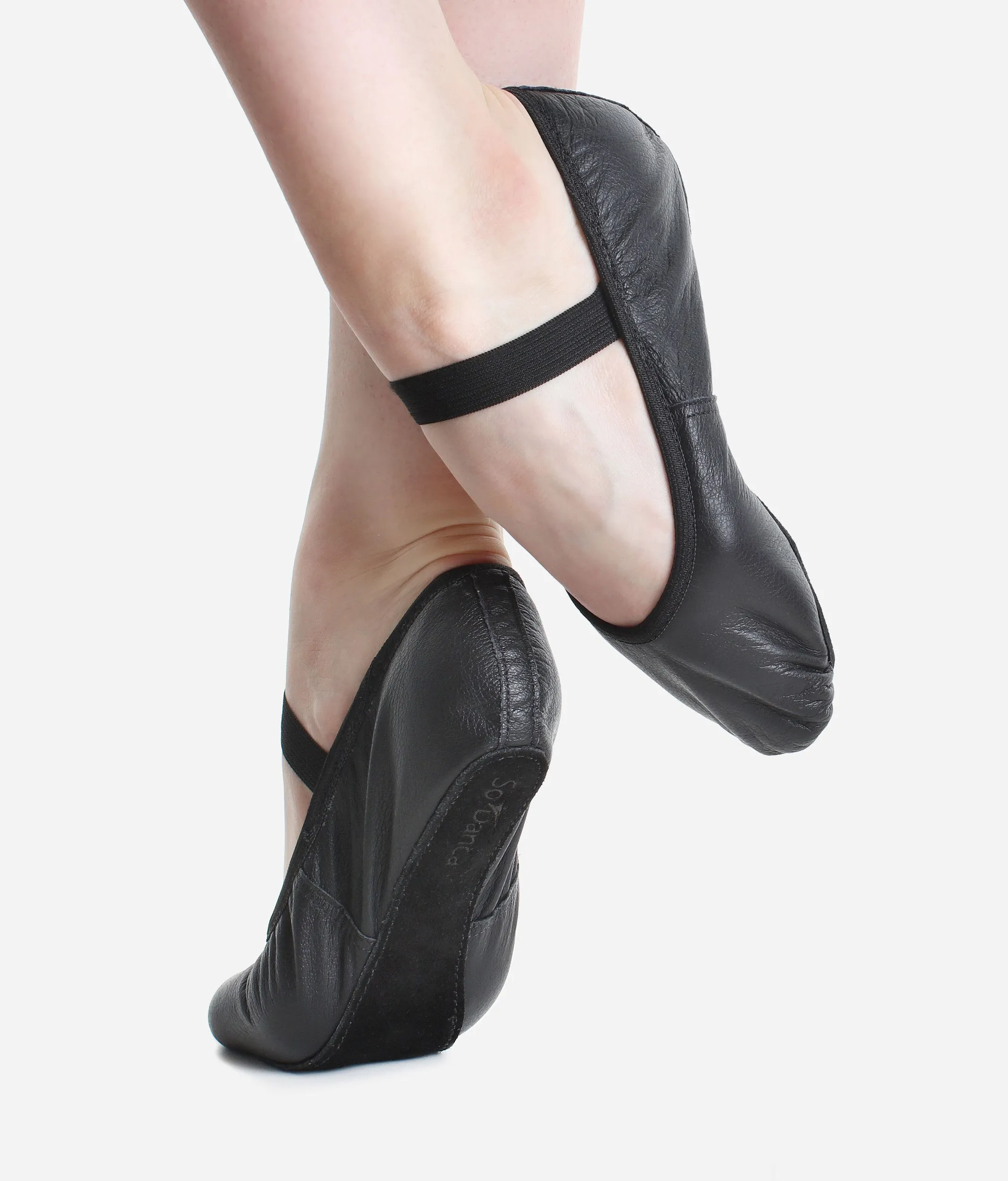 Children Full Sole Premium Leather Ballet Shoes - SD69