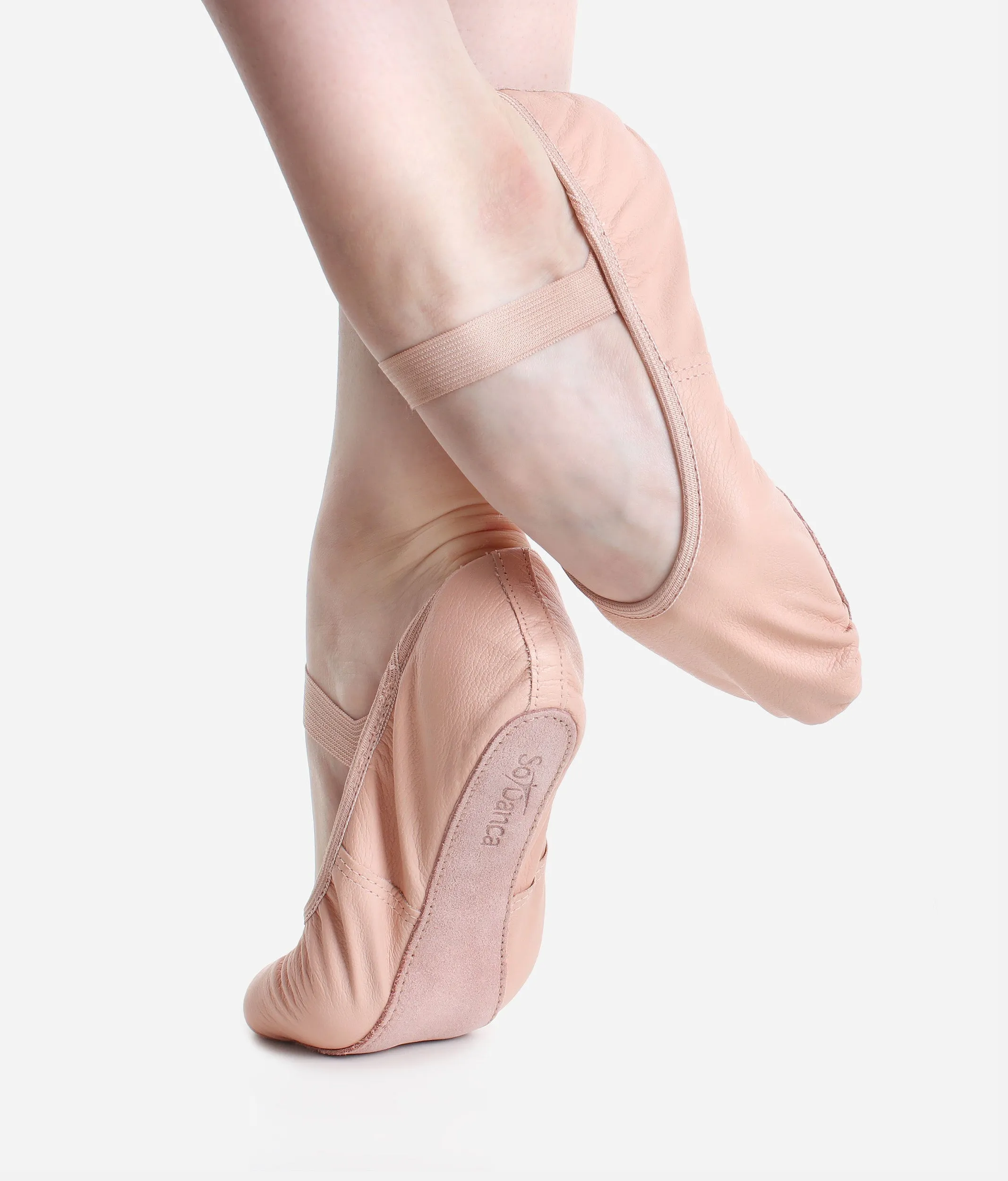 Children Full Sole Premium Leather Ballet Shoes - SD69