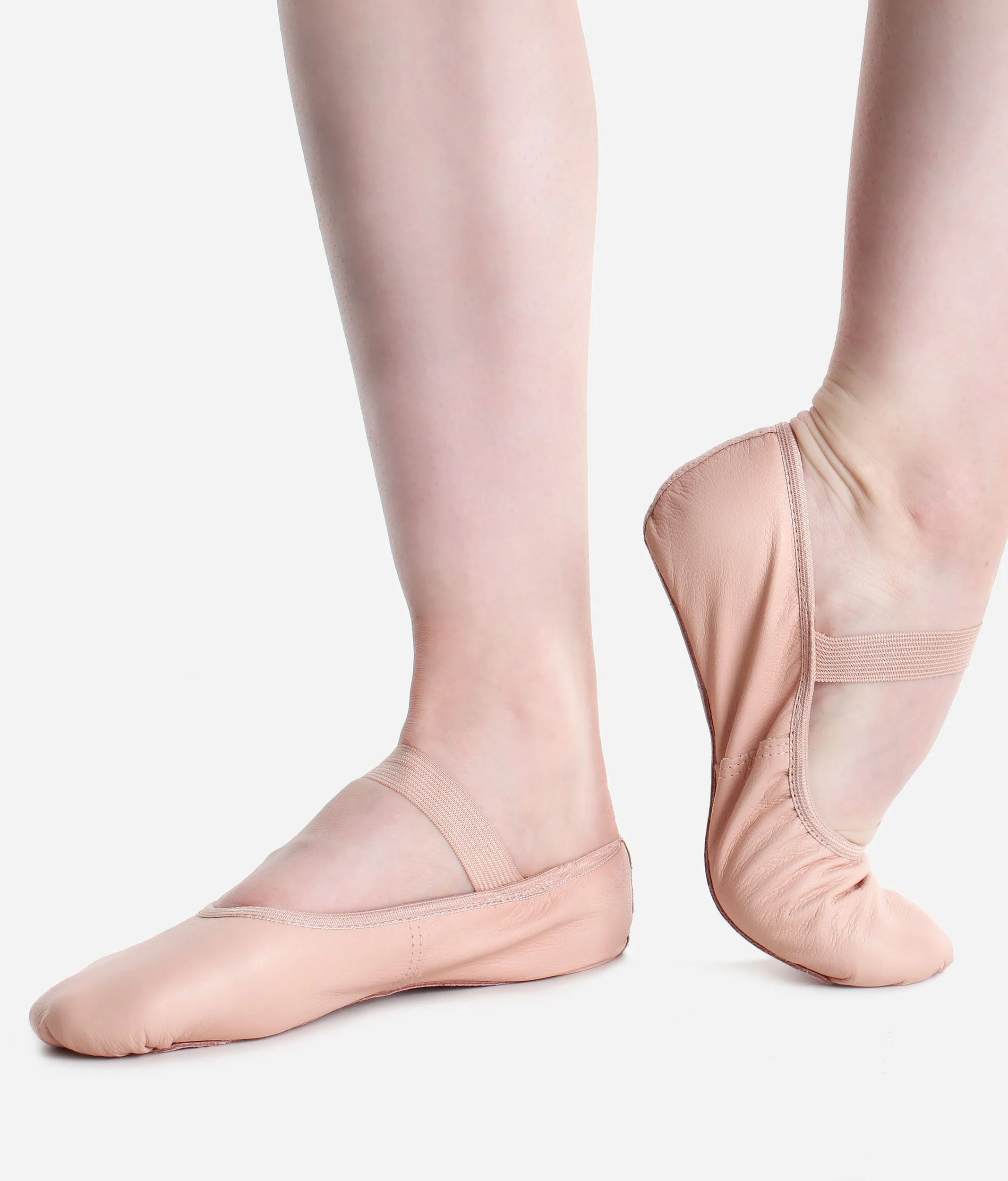 Children Full Sole Premium Leather Ballet Shoes - SD69