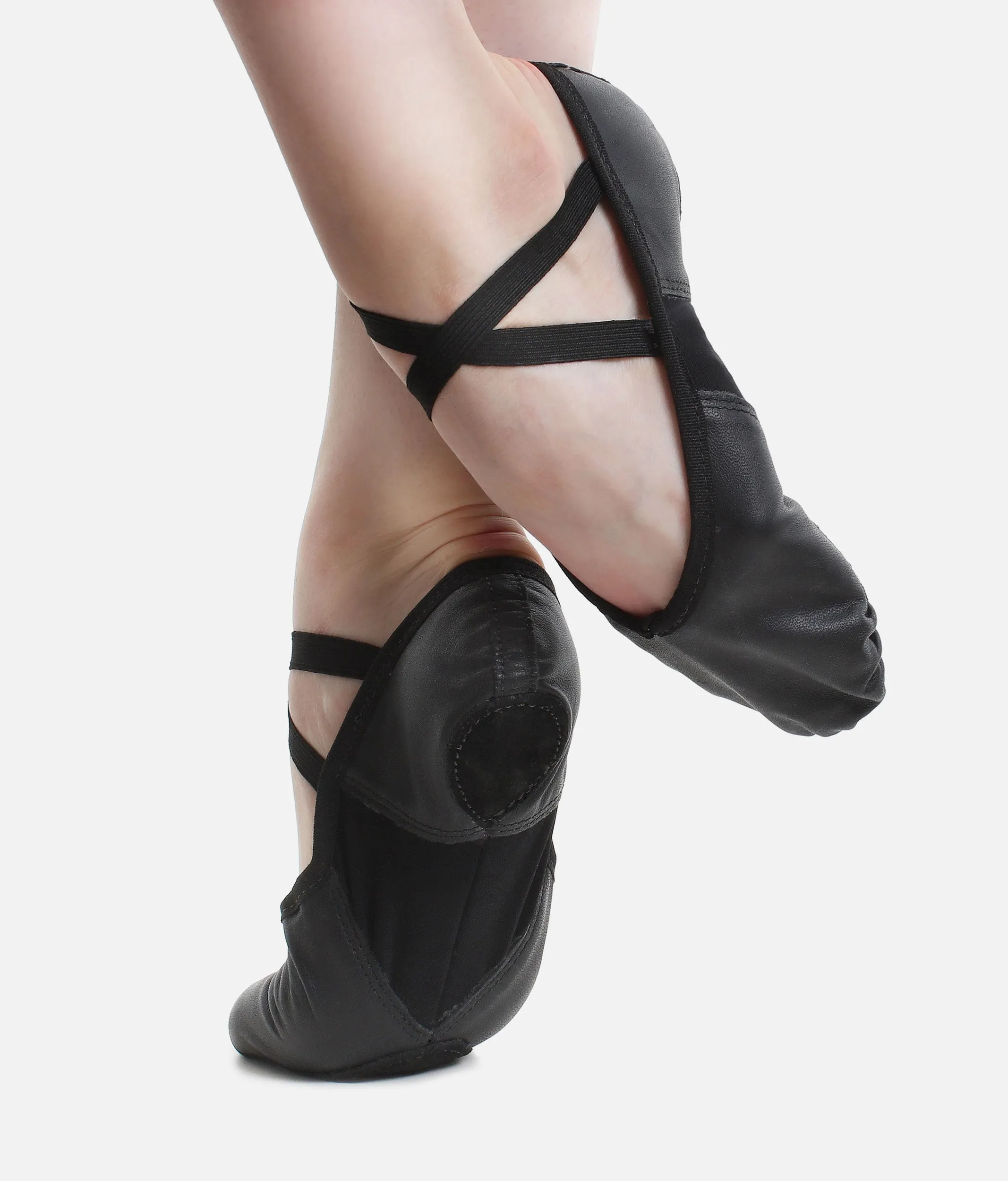 Children' Hybrid Split Sole Ballet Shoes - BAE11